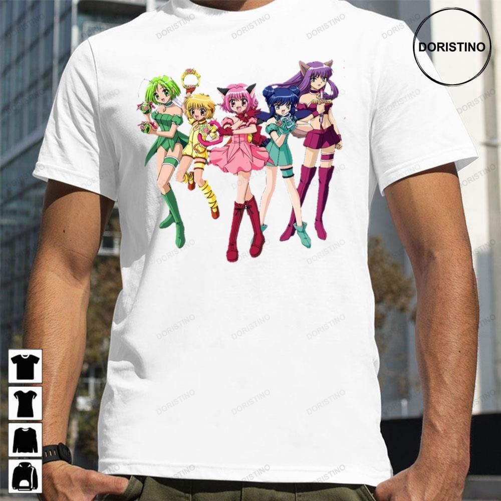 Girl Group Tokyo Mew Mew Awesome Shirts